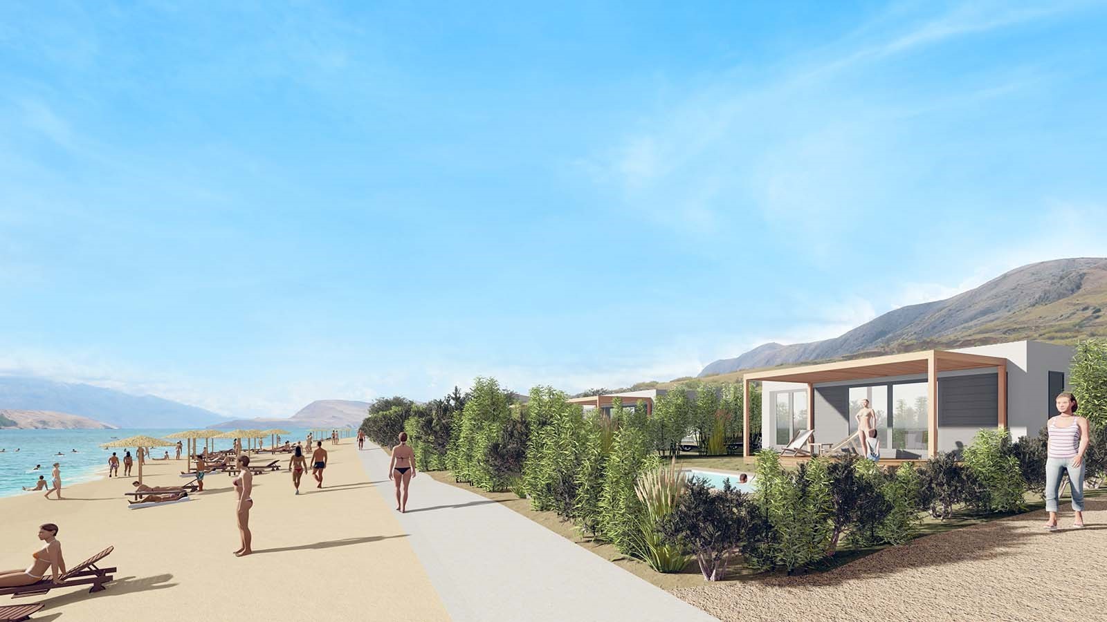 Mari Holiday Home mit Pool Terra Park Campings & Holiday Homes